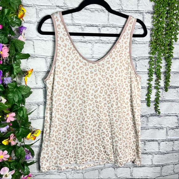 ]🌼3/$30🌼Nicole Miller New York Leopard Printed Super Soft Swing Tank Size Med. - Picture 10 of 15